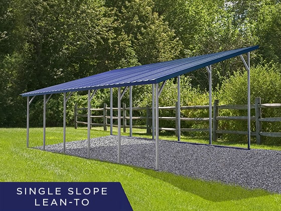 metal carport lean to